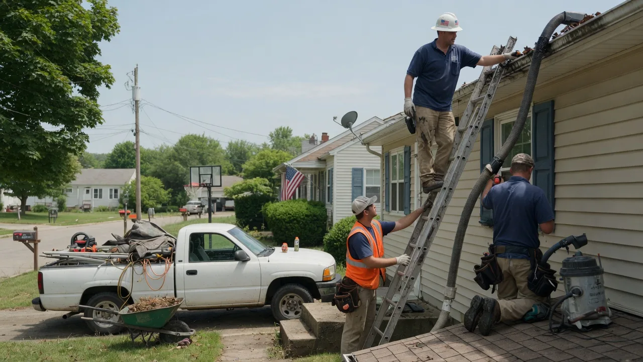 Gutter Installation in Fredericktown, OH near me